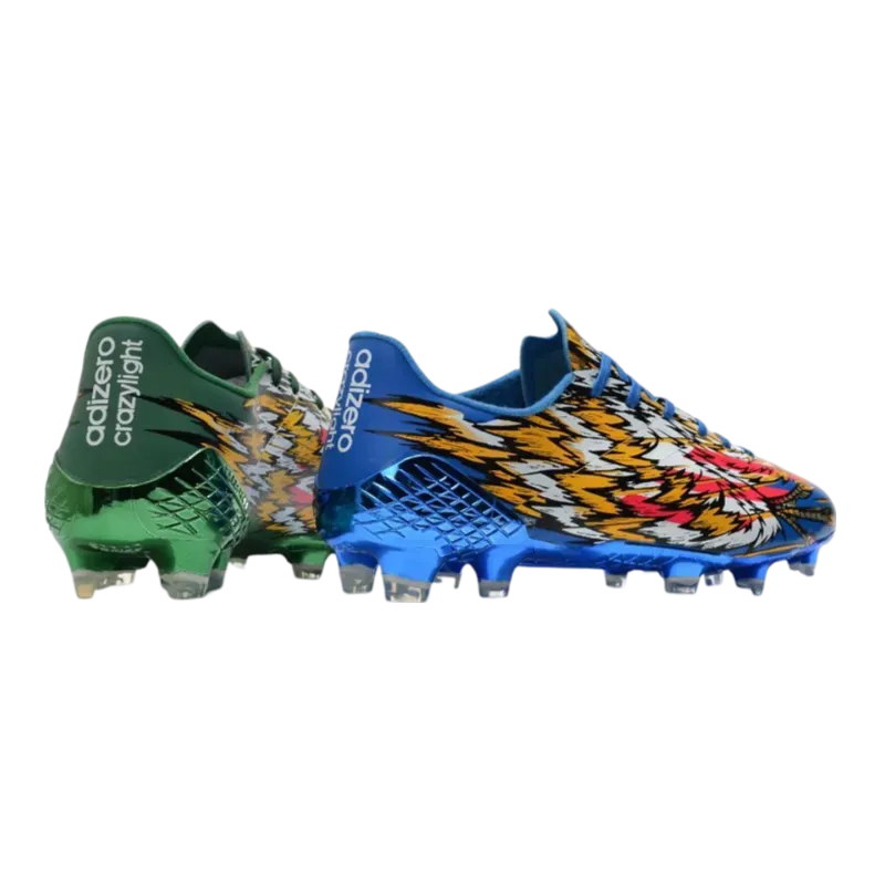 Adidas F50 Ghosted Adizero HT FG Green Blue - Goatkits Boots