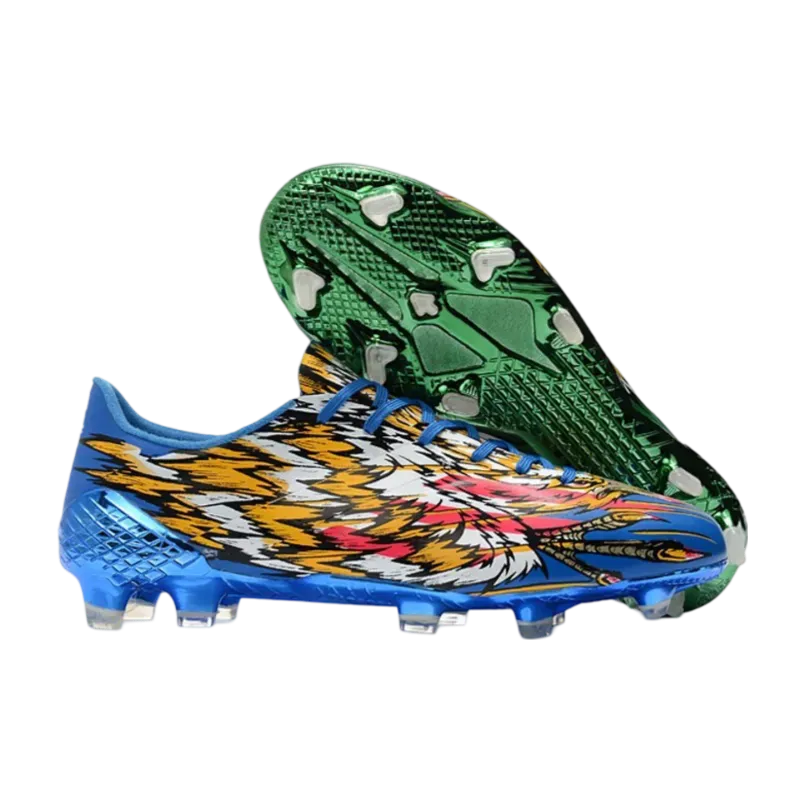 Adidas F50 Ghosted Adizero HT FG Green Blue - Goatkits Boots