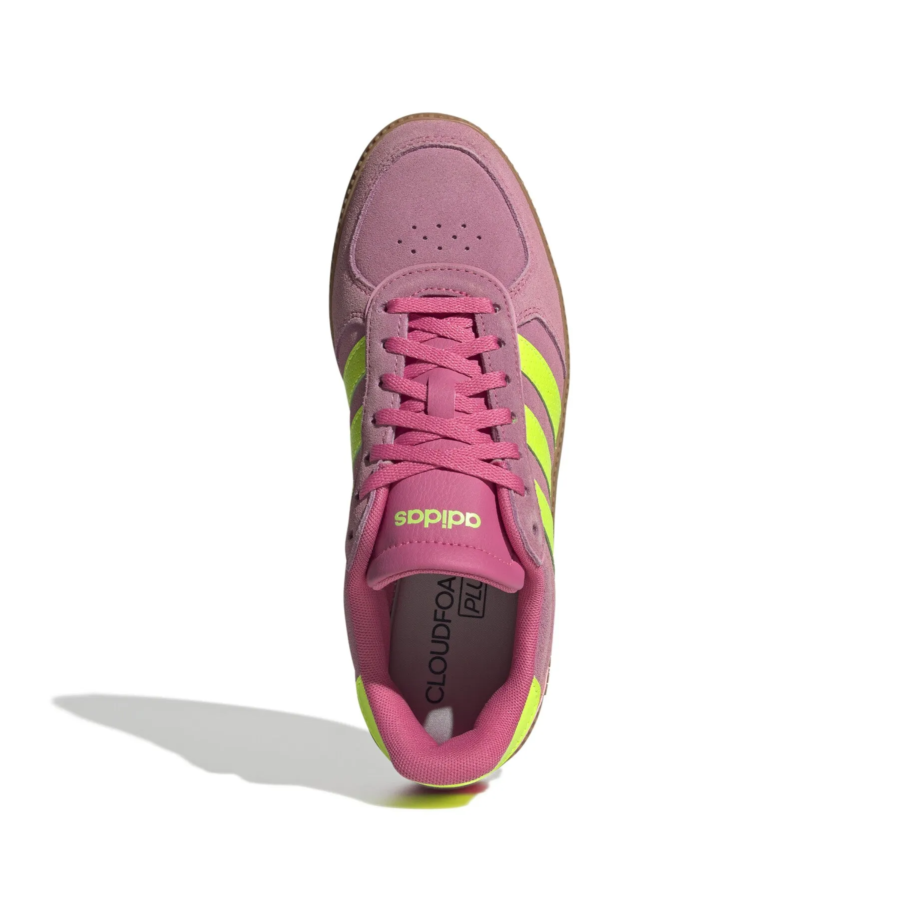 ADIDAS WOMENS BREAKNET SLEEK - Pulse Magenta / Lucid Lemon / Bliss Pink