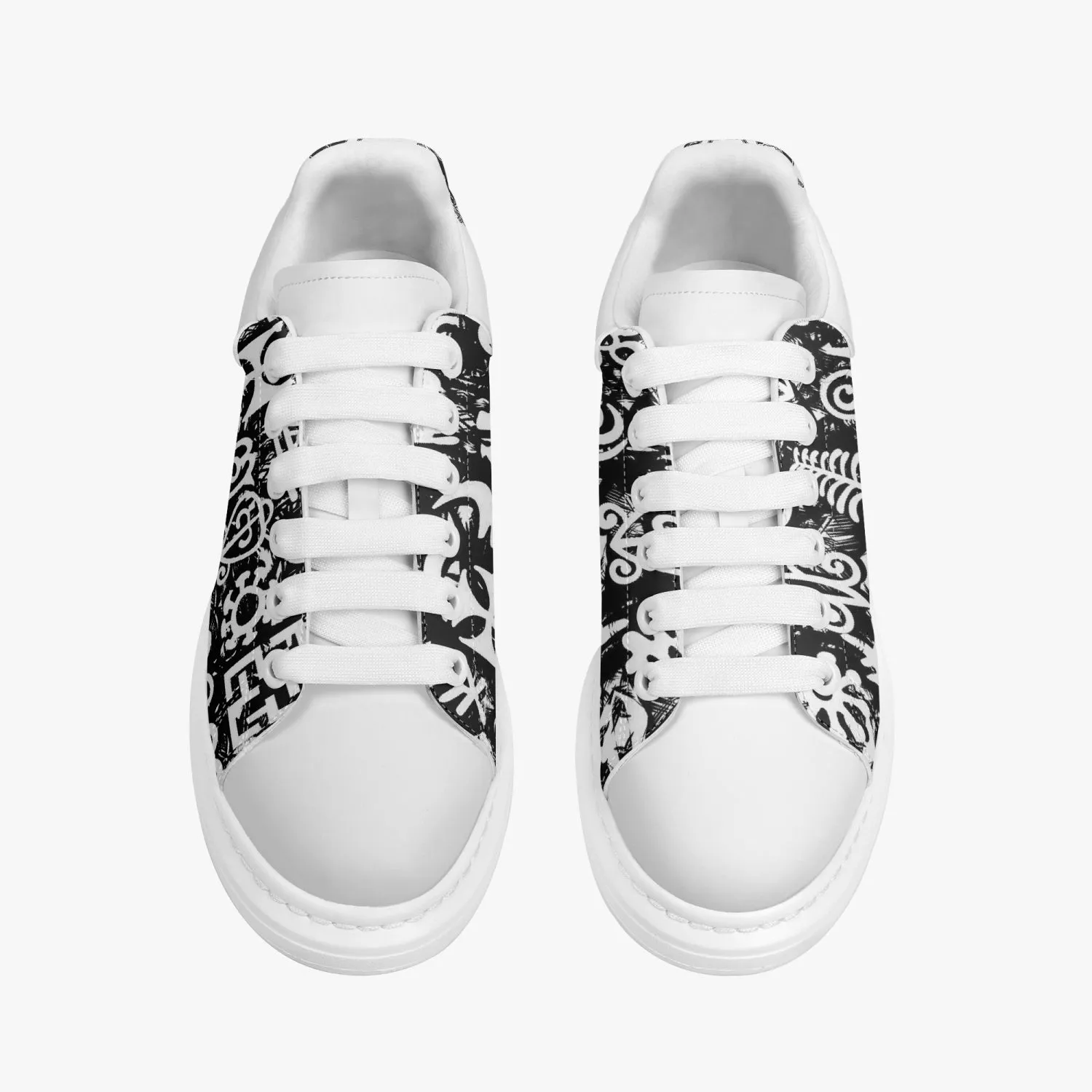 ADINKRA MX Leather Oversized Sneakers