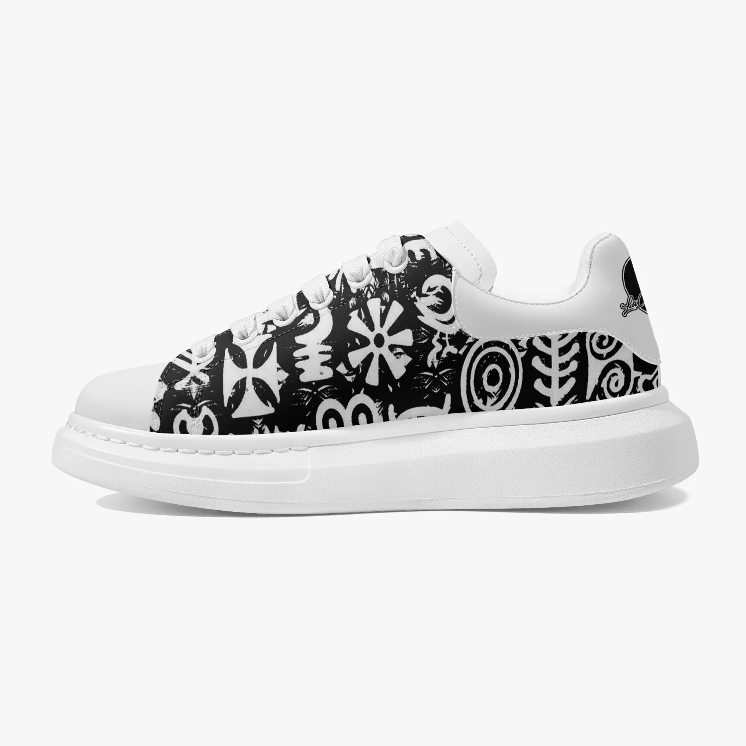 ADINKRA MX Leather Oversized Sneakers