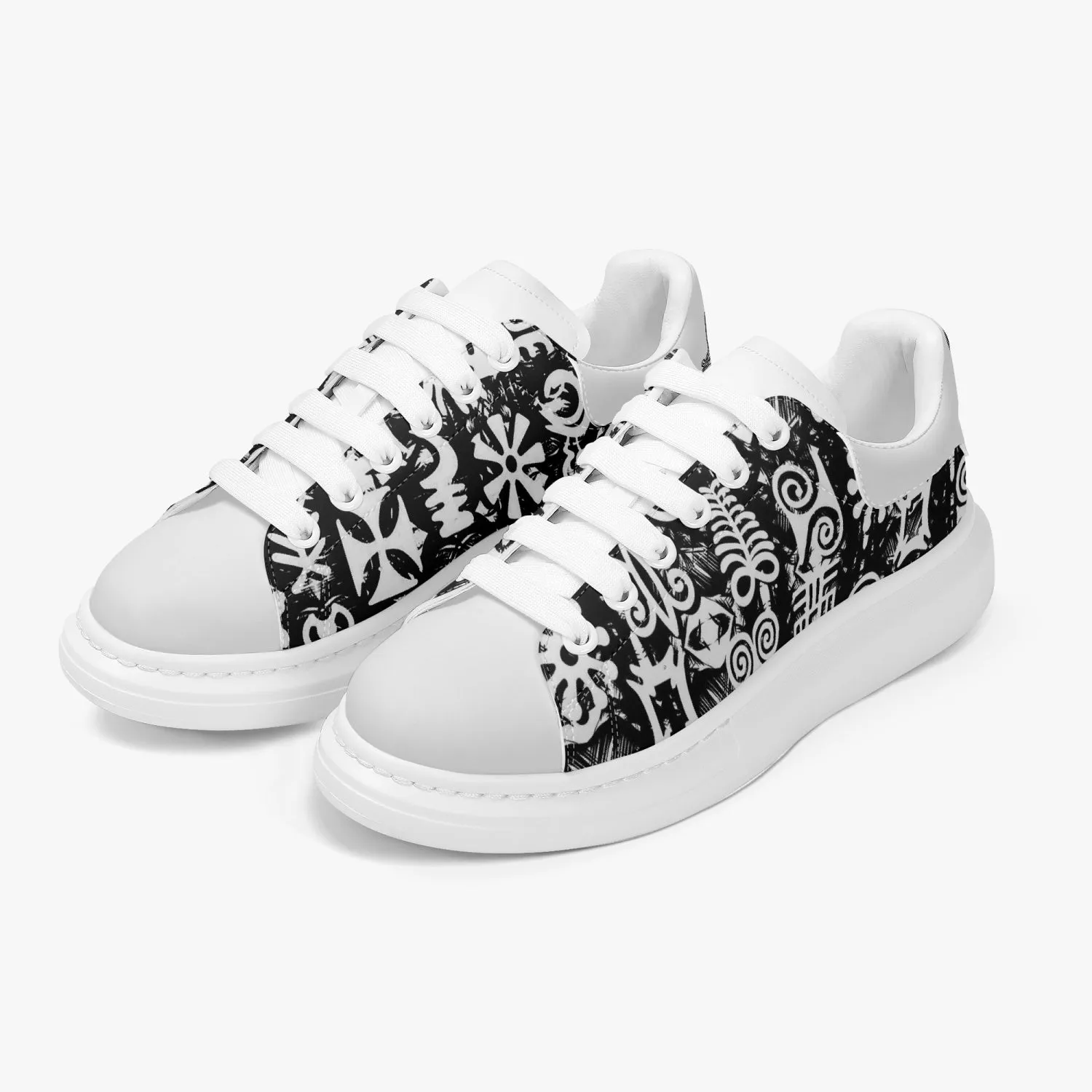 ADINKRA MX Leather Oversized Sneakers