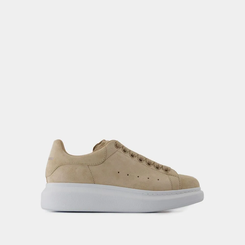 ALEXANDER MCQUEEN Chic Beige Oversized Sneakers