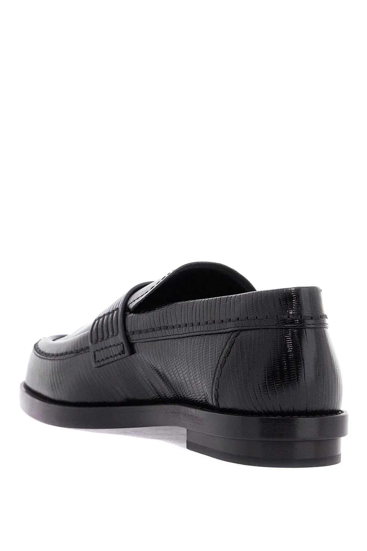 Alexander Mcqueen Leather Jupiter Loafers For