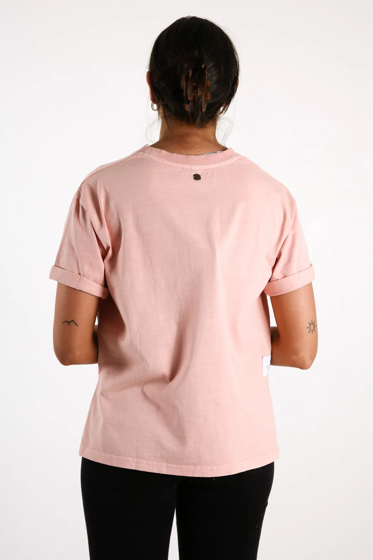 All About Eve Washed Tee Pink