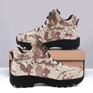 American Chocolate Chip Desert Battle Dress Uniform Camo Hiking Shoes