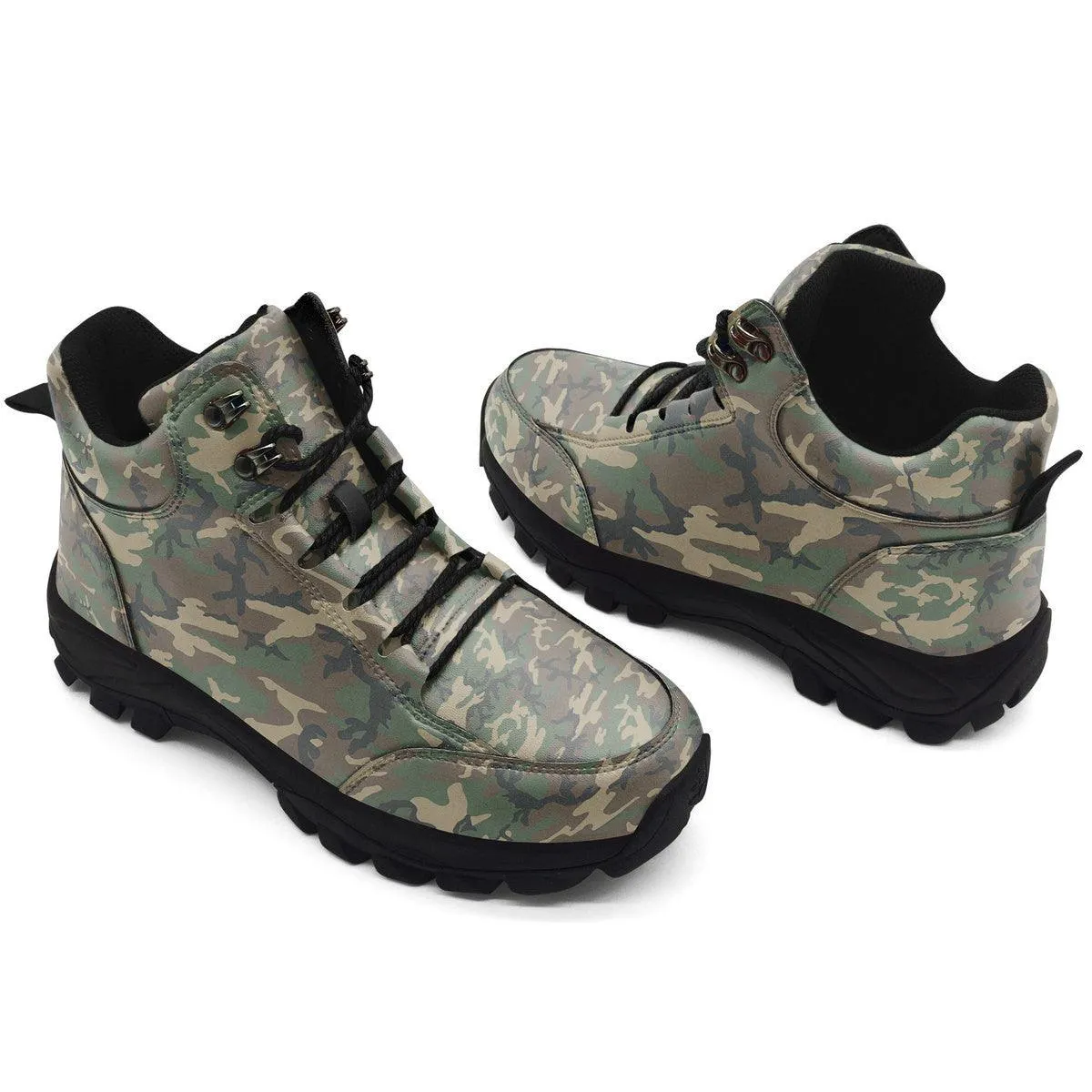 Army of the Republic of Vietnam Special Force South Tiger Stripe CAMO Hiking Shoes