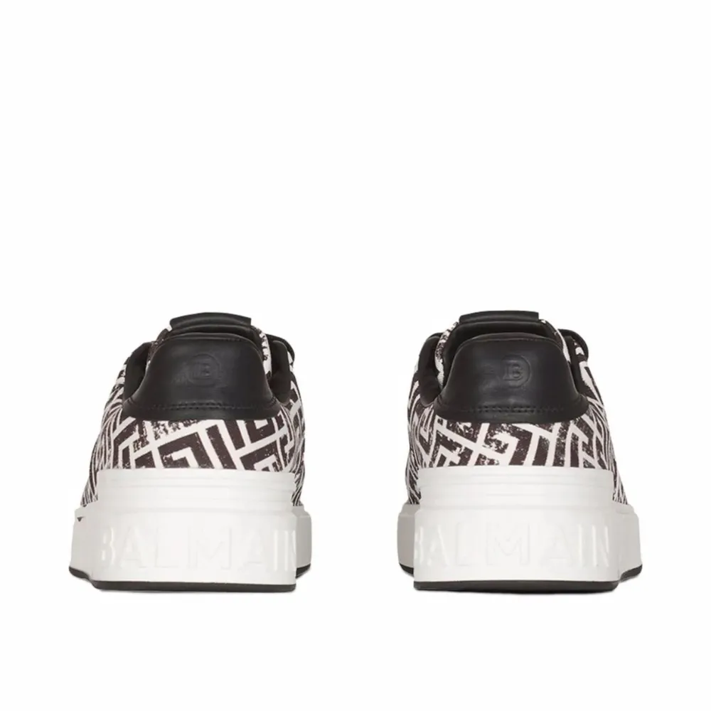 B-Court Monogram Print Sneakers