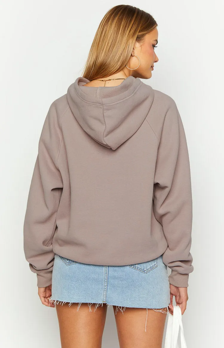 Beginning Beige Bubble Hoodie