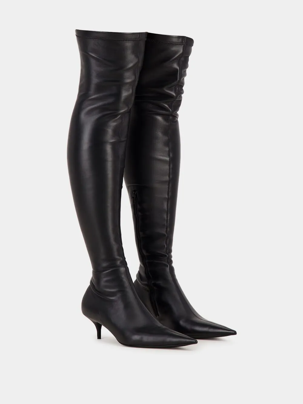 Black Avenue Nappa Boots