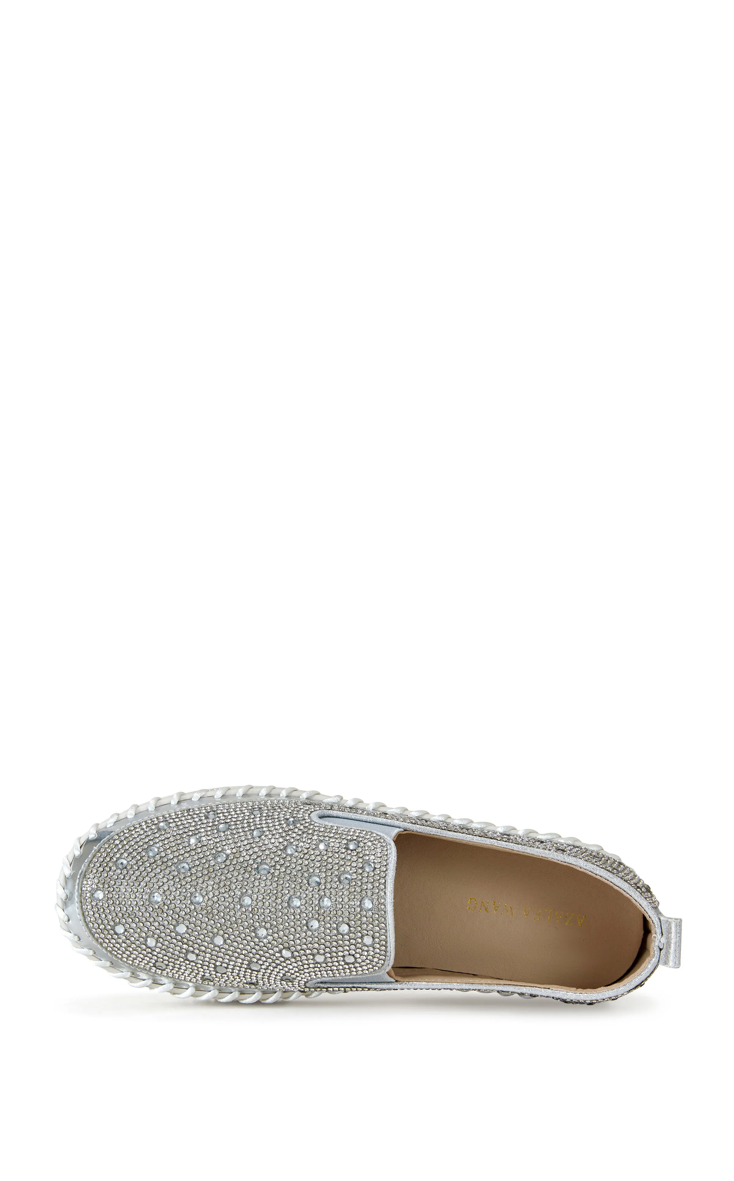 BRITTANY-SILVER FLAT SNEAKER