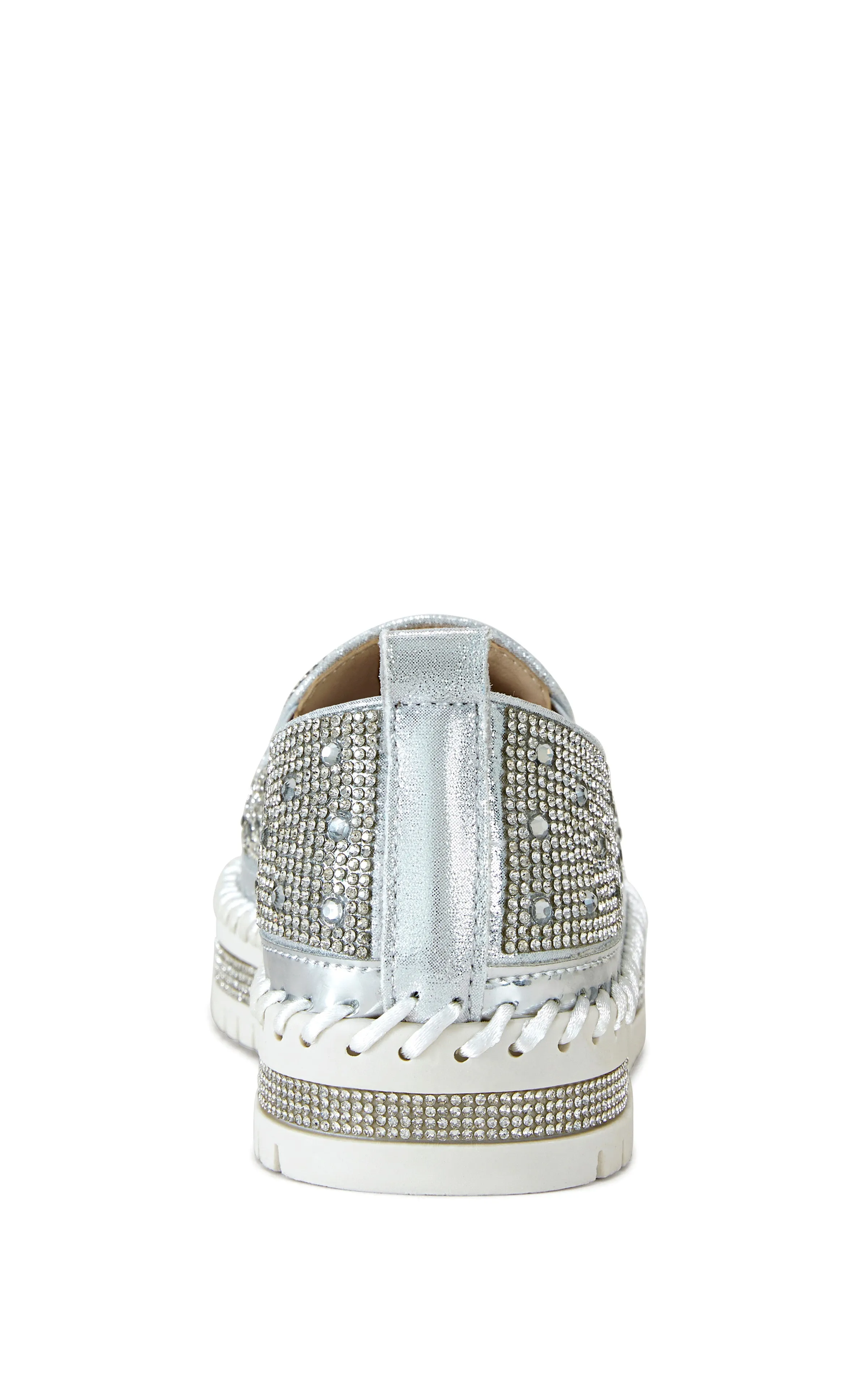 BRITTANY-SILVER FLAT SNEAKER