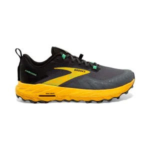 Brooks | Men's Cascadia 17 Running Shoes - Lemon Chrome