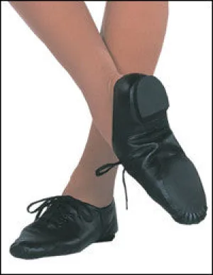 Capezio CG02 Black Split Sole Jazz Oxford Shoe