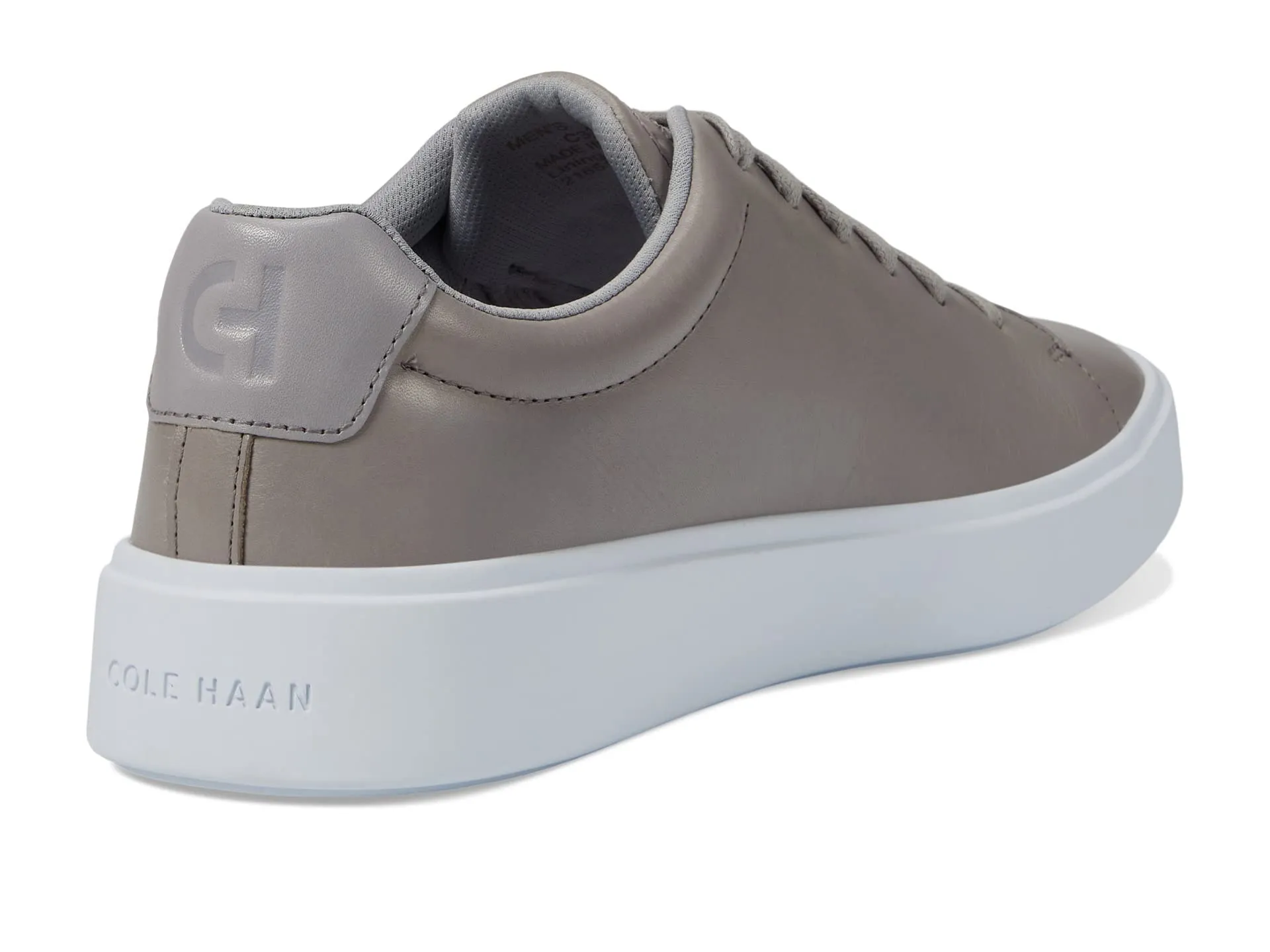 Cole Haan Men's Grand Crosscourt Traveler Sneaker, Ironstone/Sleet/Optic White