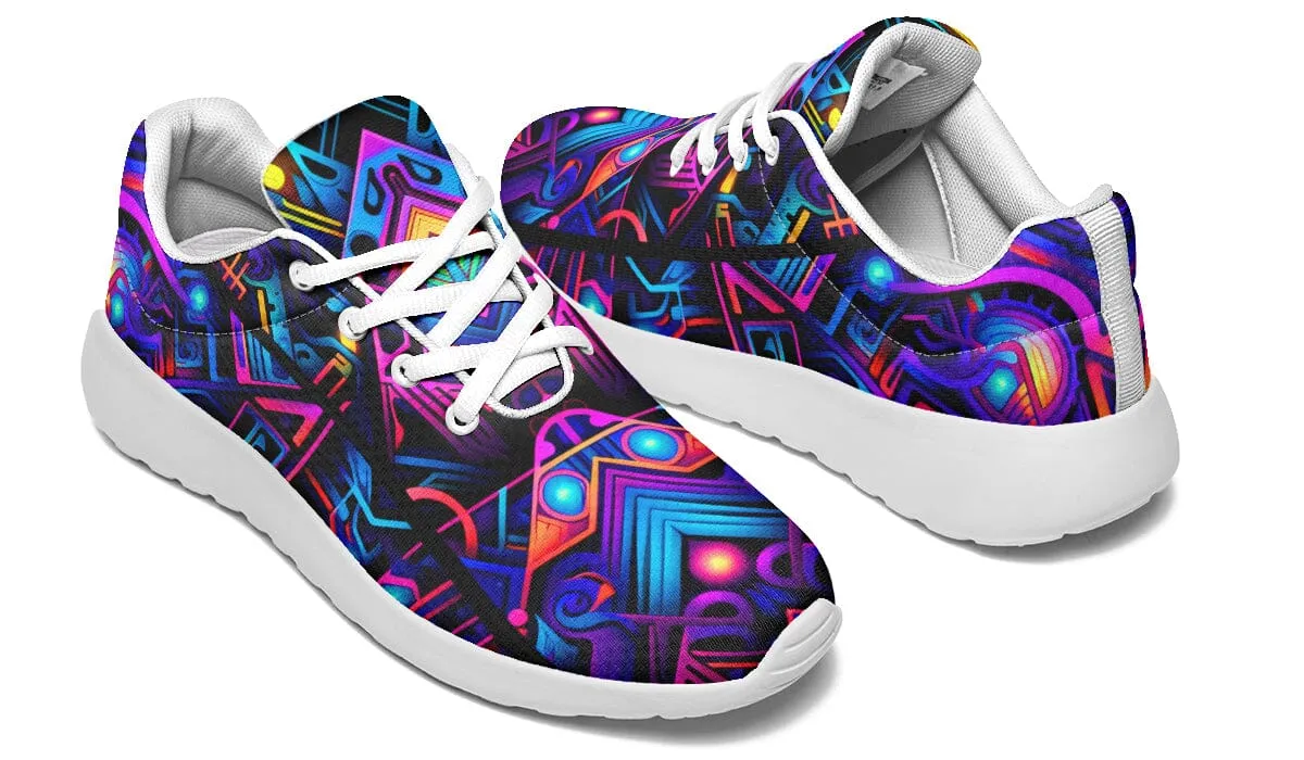 Cyber Lines Classic Sneakers