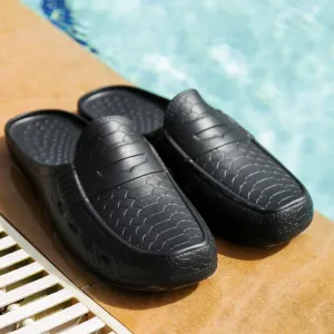 Dandy Black Slip Ons