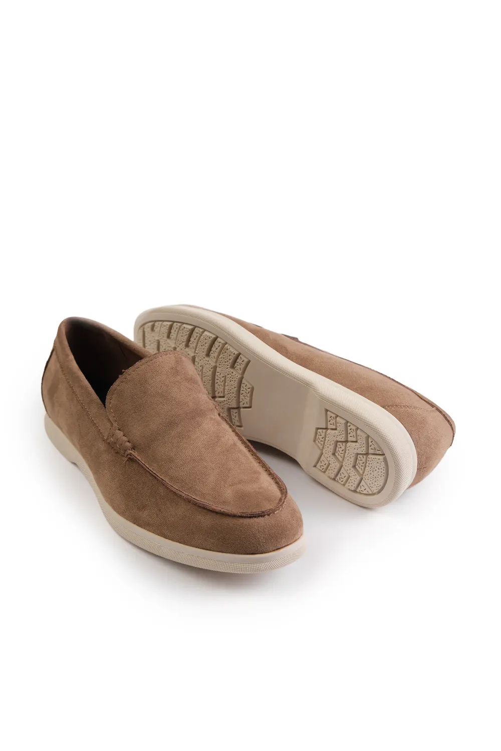 DANNY SLIP ON LOAFERS IN BEIGE