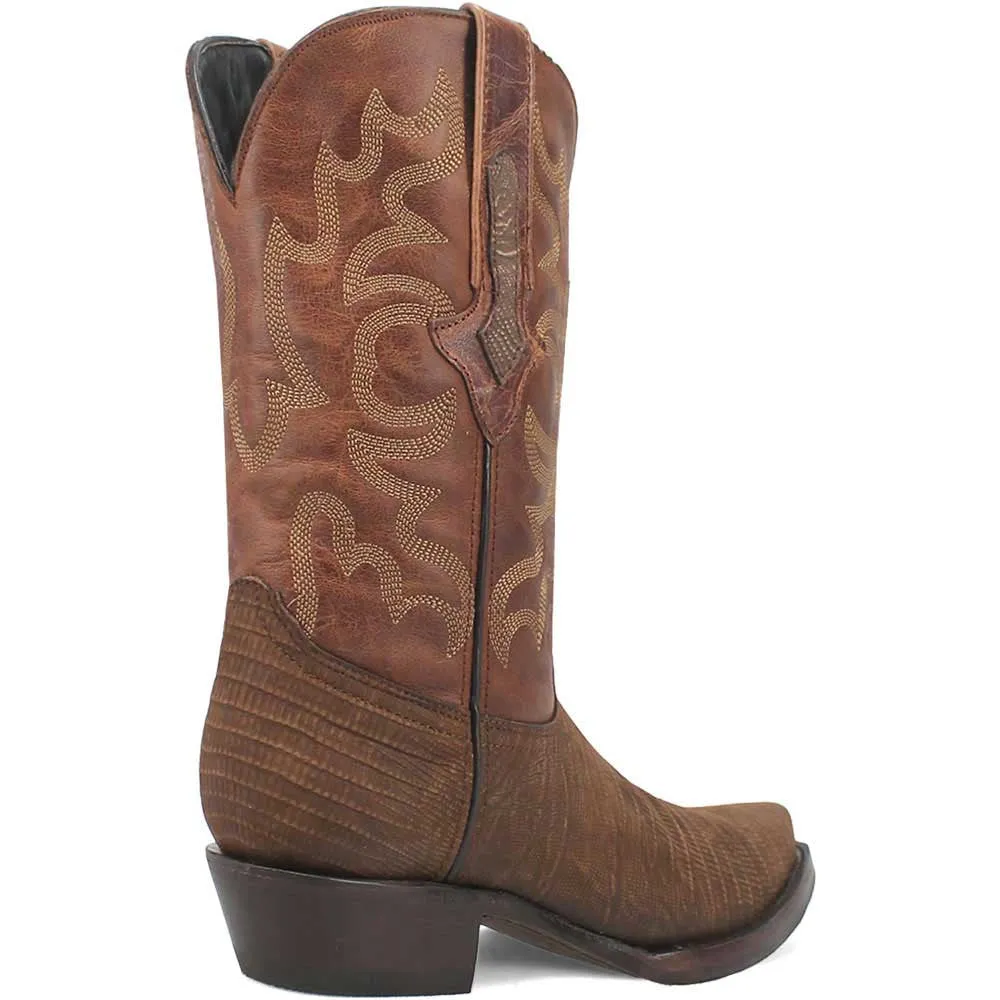 Dingo's The Duke Brown Snip Leather Western Boots