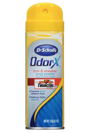 Dr. Scholl's Odor-X Foot & Sneaker Spray Powder, 4.7oz