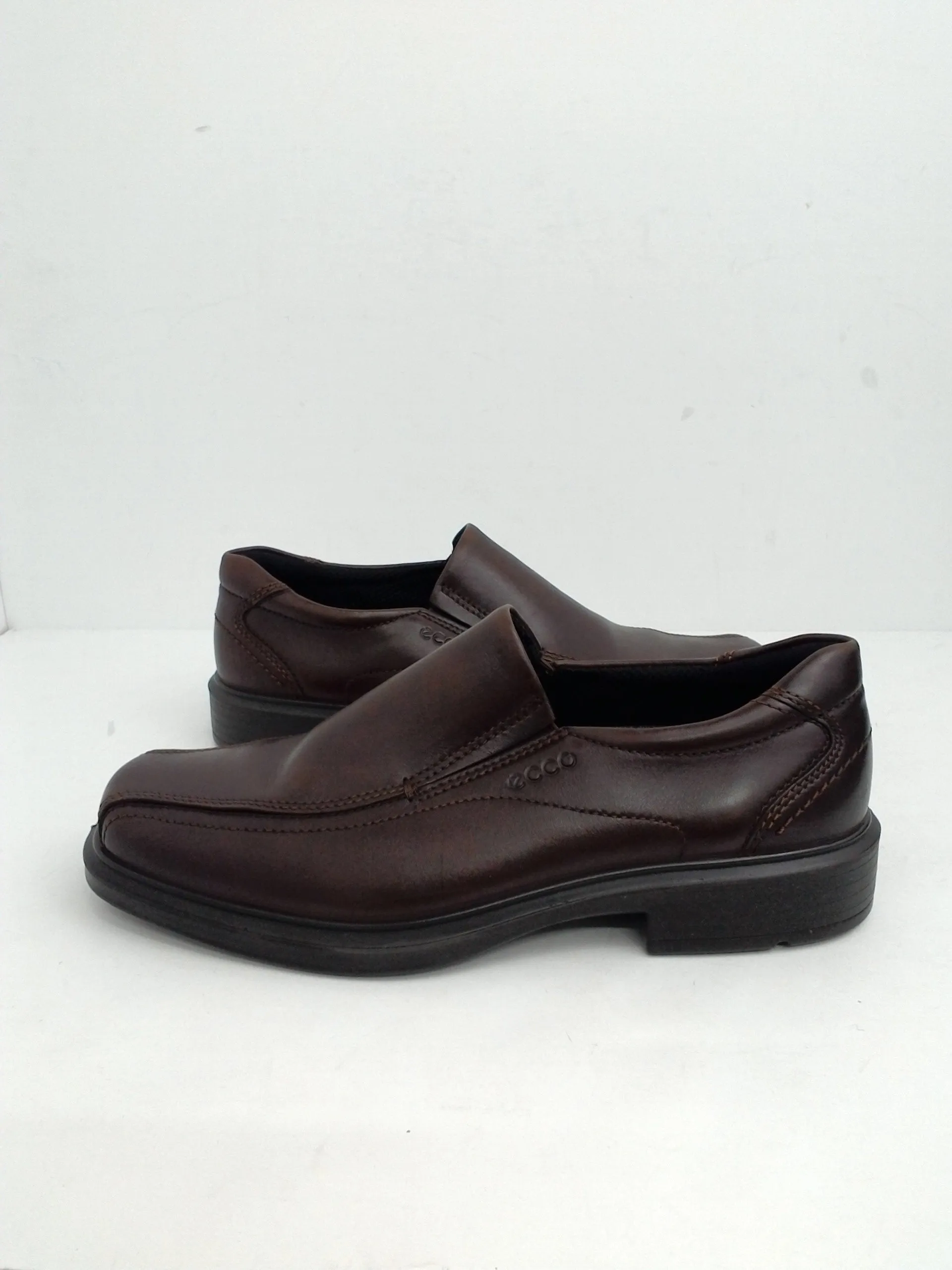 Ecco Men's Helsinki Comfort Loafers, Leather, Dark Brown, Size 6 M (40)