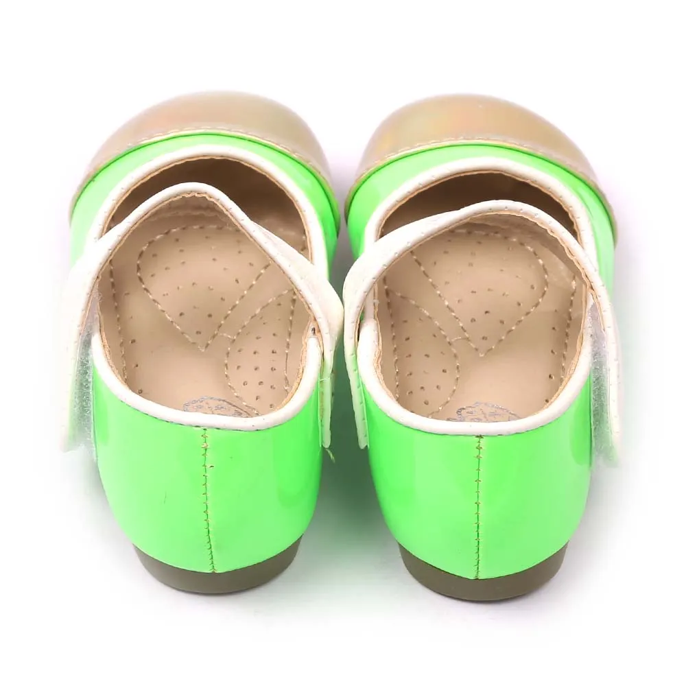 Fancy Stylish Pump For Girls - Green