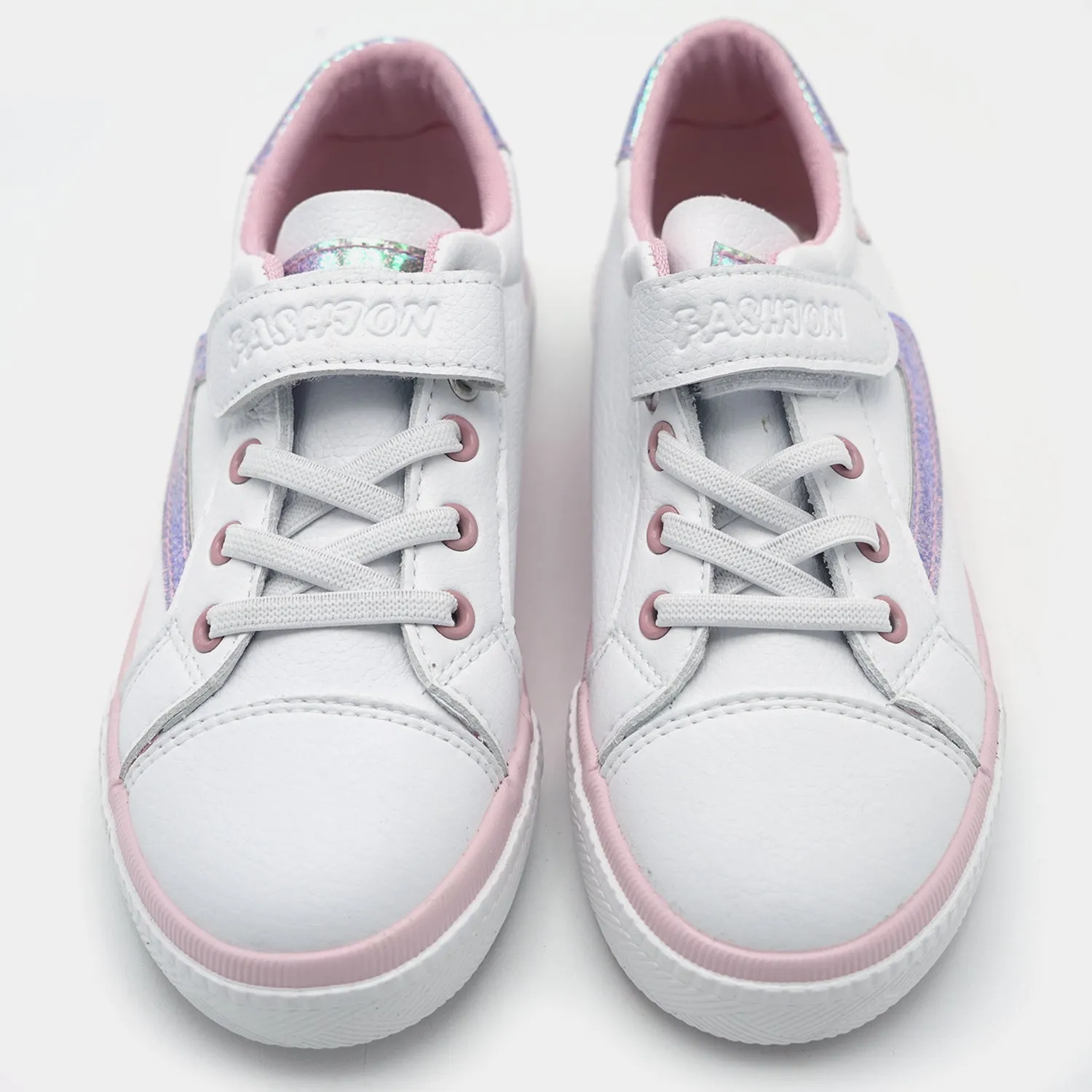 Girls Sneakers 5801-White