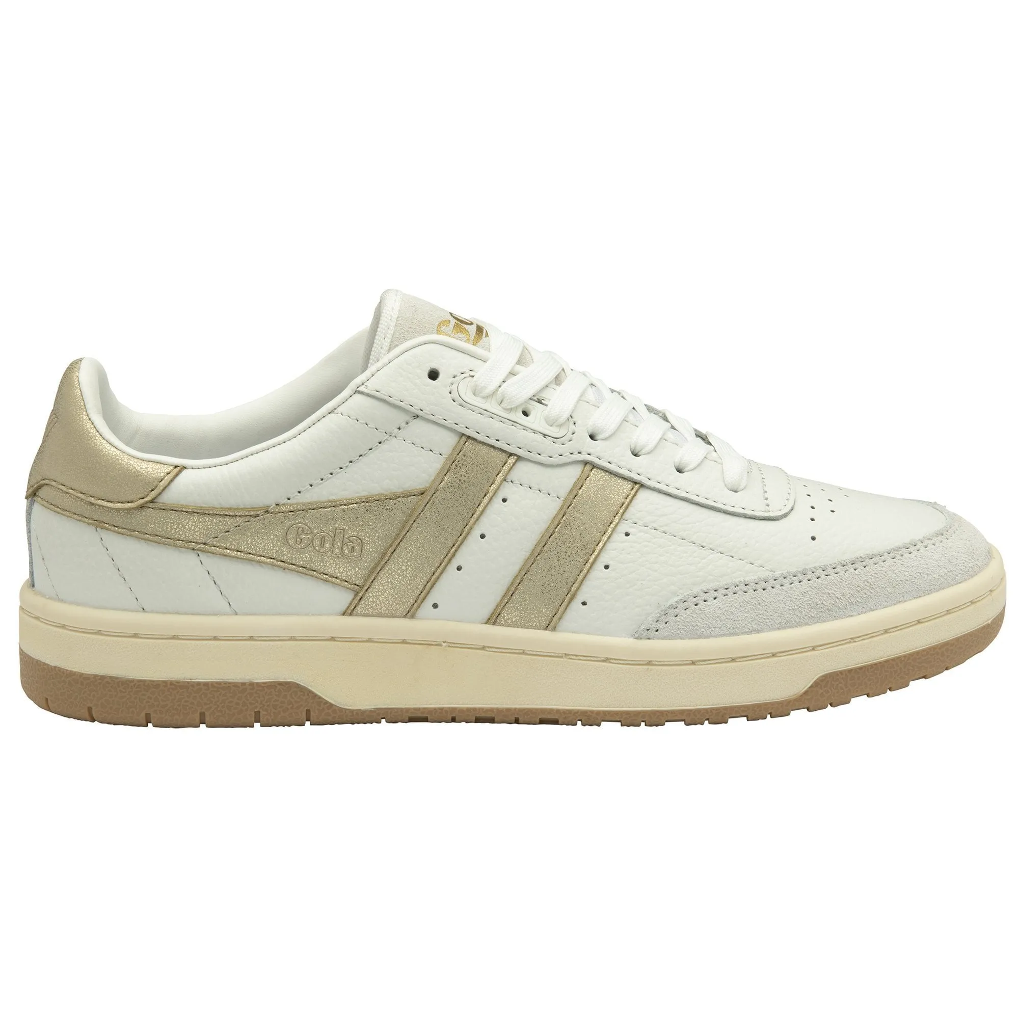 Gola Classics Women's Falcon Mirror Sneakers in Gold