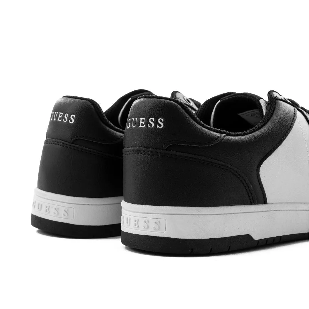 GUESS Taveni Low-Top Sneakers Men - WHTBLK