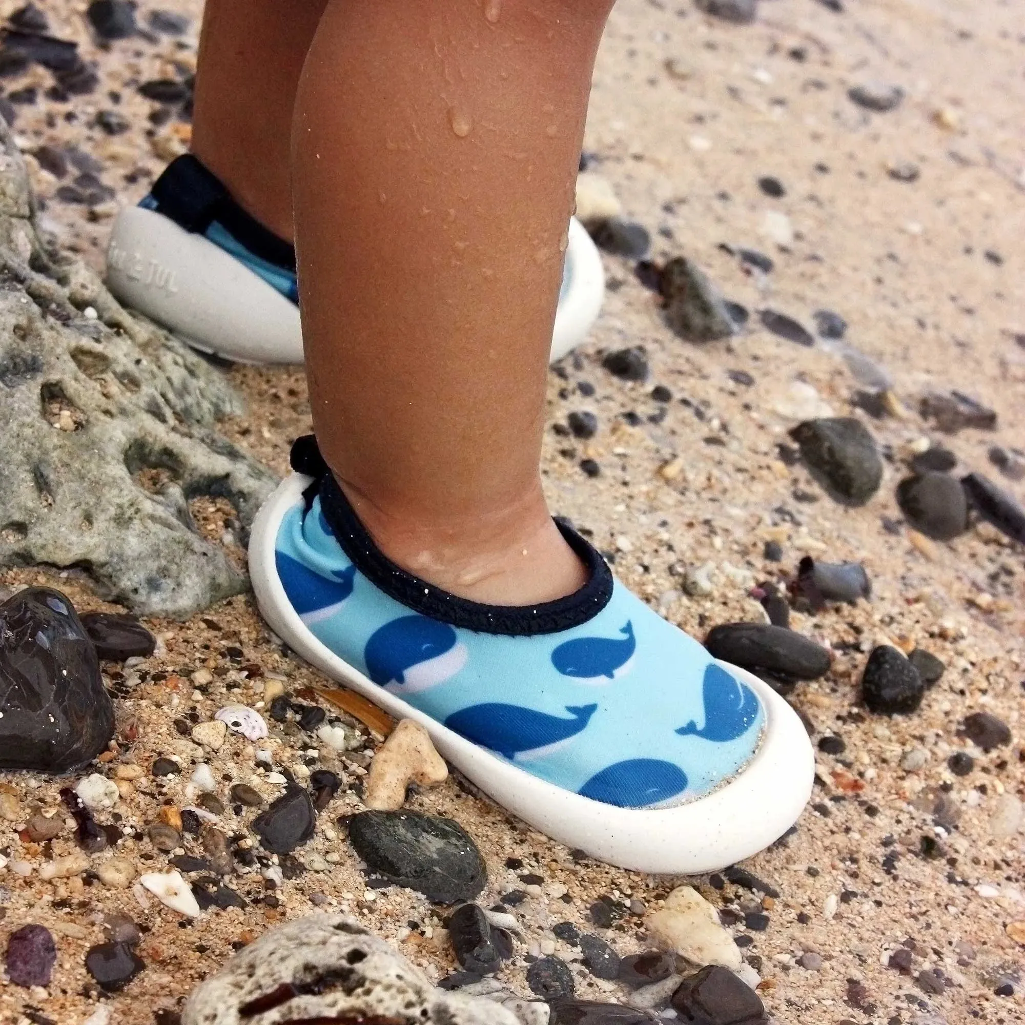 Jan & Jul Water Play Shoes - Blue Whale