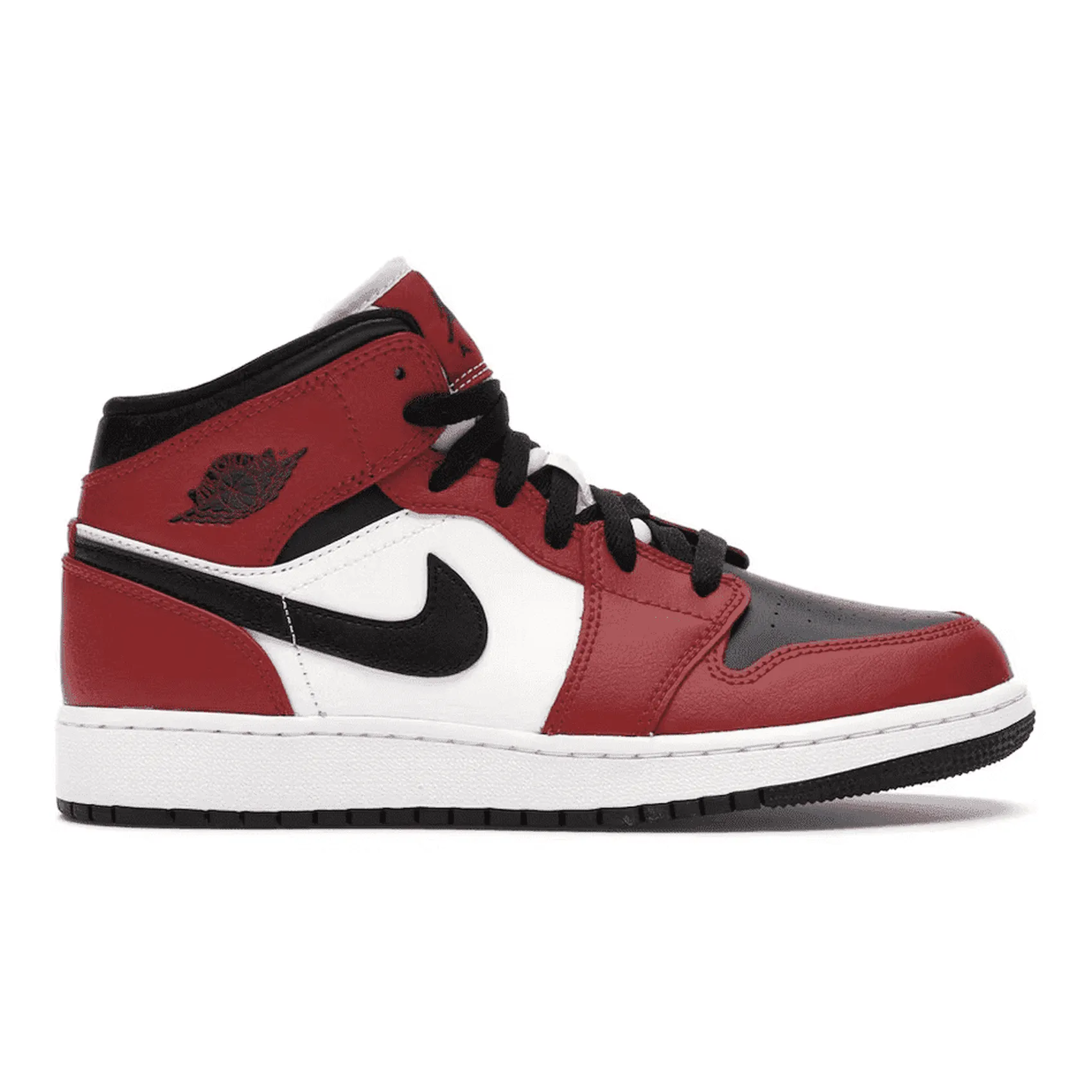 Jordan 1 Mid 'Chicago Black Toe' GS