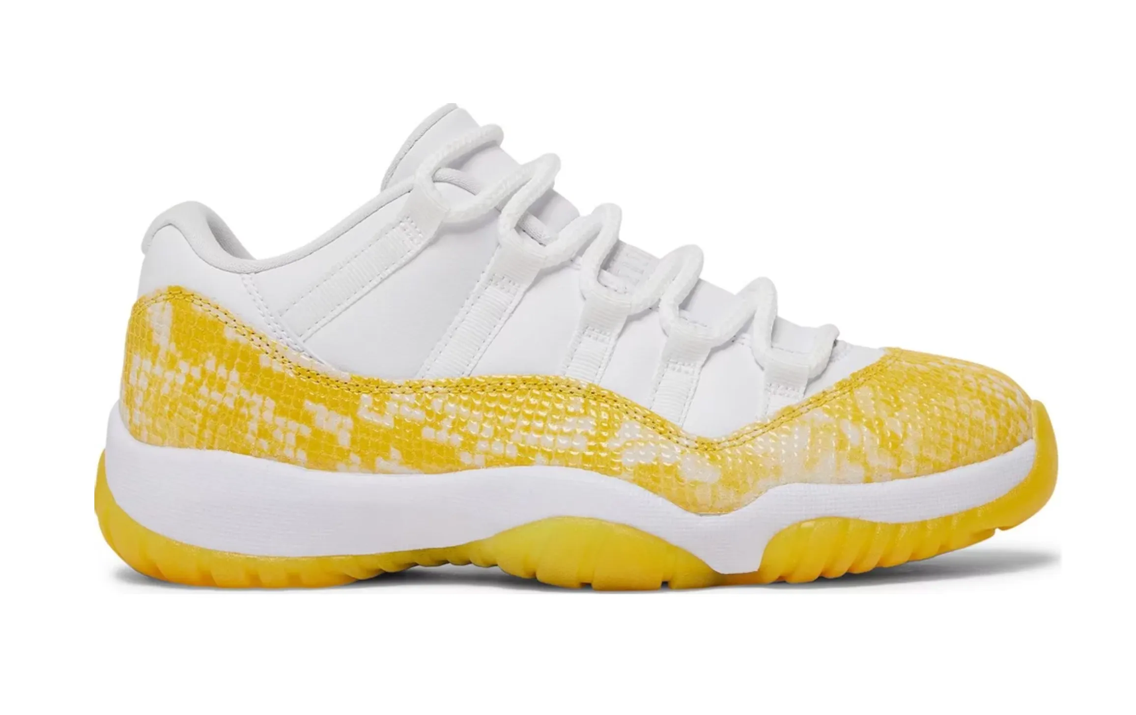 JORDAN 11 RETRO LOW YELLOW SNAKESKIN (W)