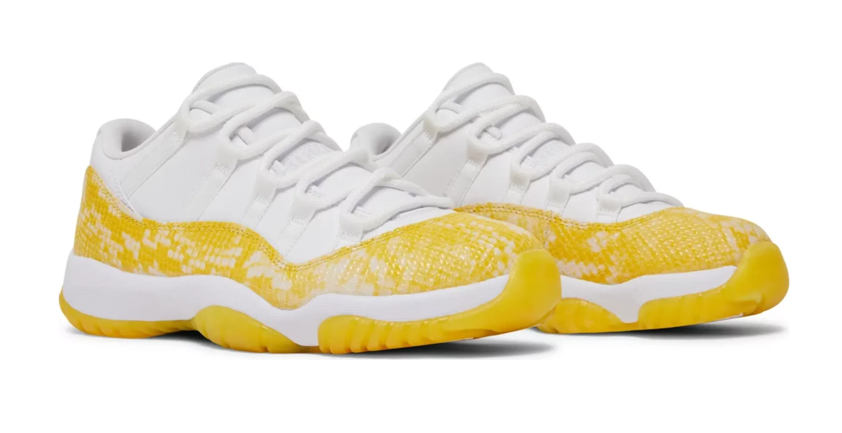 JORDAN 11 RETRO LOW YELLOW SNAKESKIN (W)