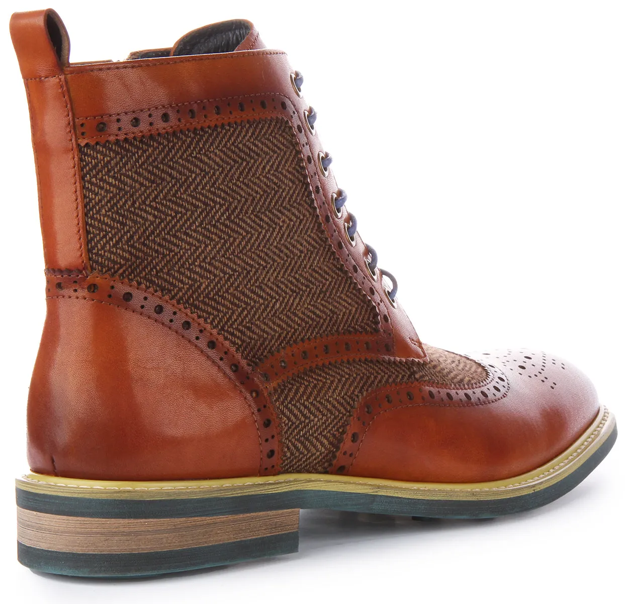 Justinreess England Hi Kennedy In Brown For Men