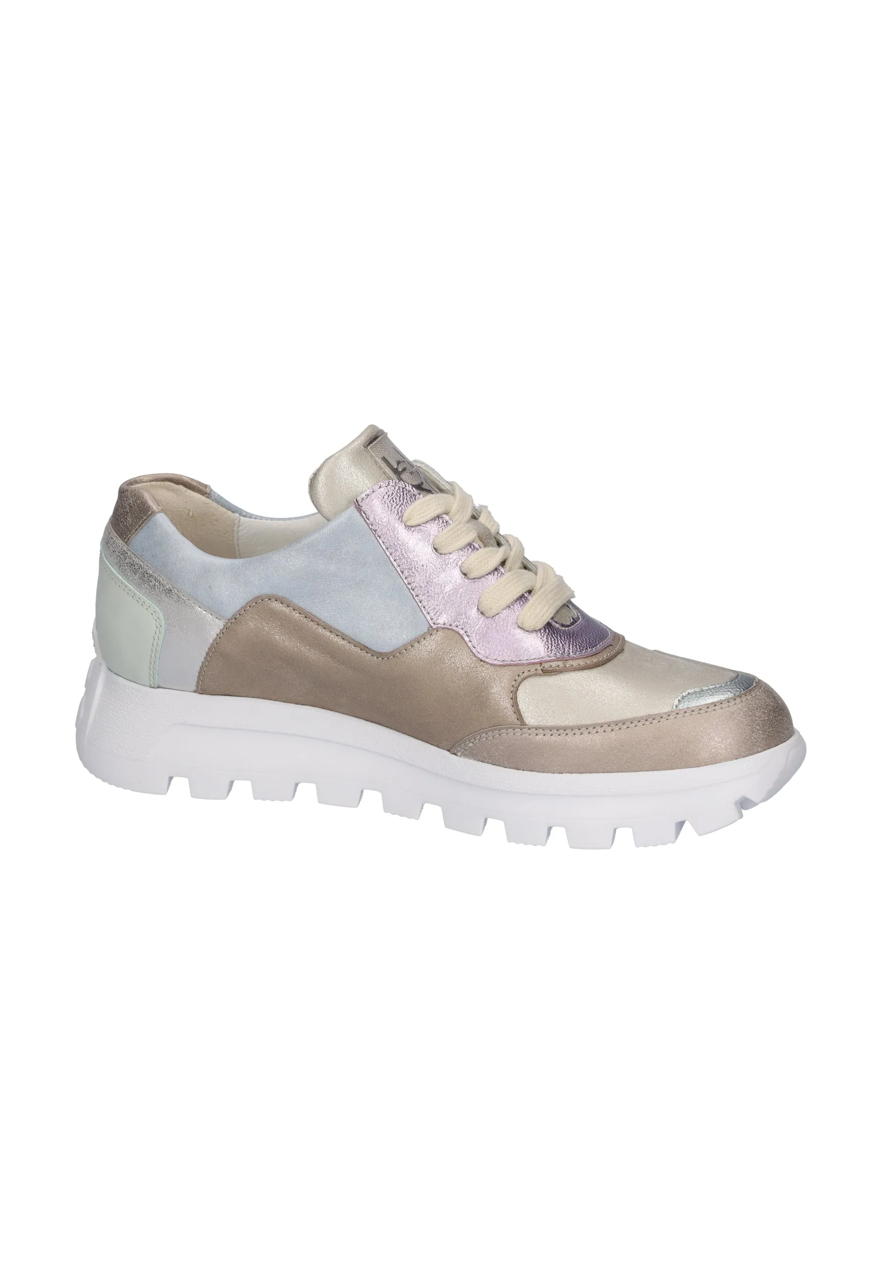 Ladies Waldlaufer Trainers Light Bronze/Lavender H Fit Ajala 993004 908 349