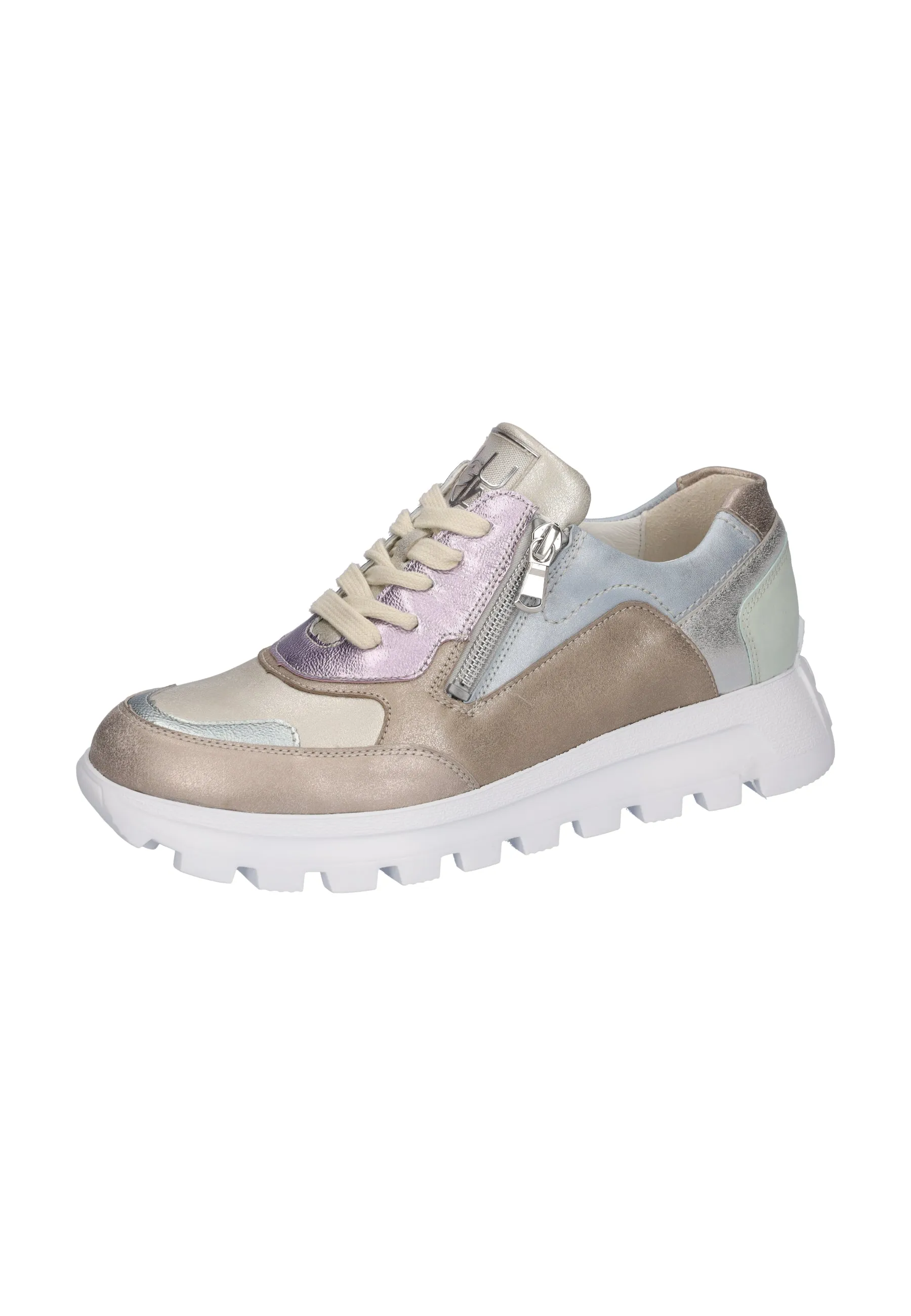 Ladies Waldlaufer Trainers Light Bronze/Lavender H Fit Ajala 993004 908 349