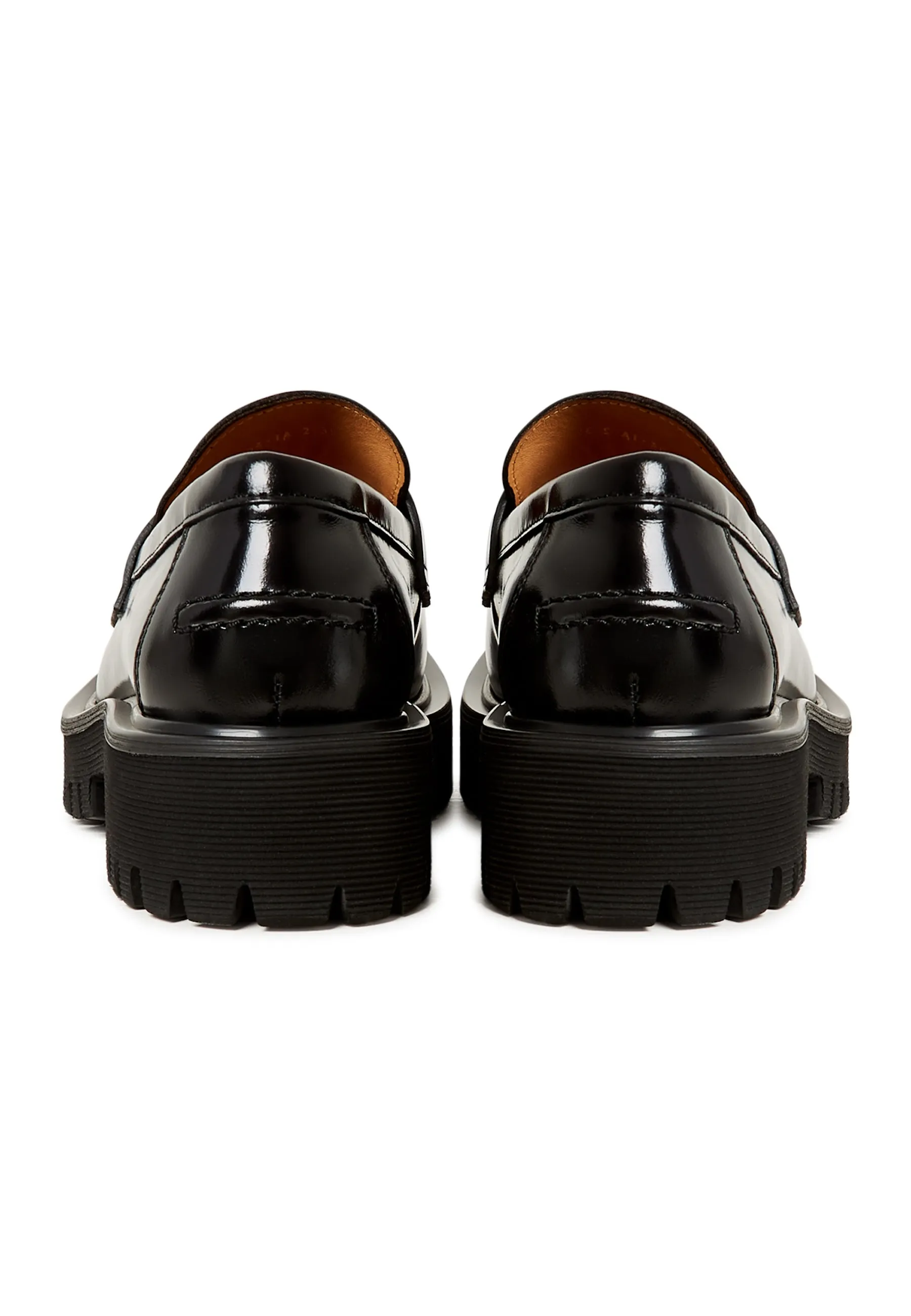 Leather Platform Loafers Idania