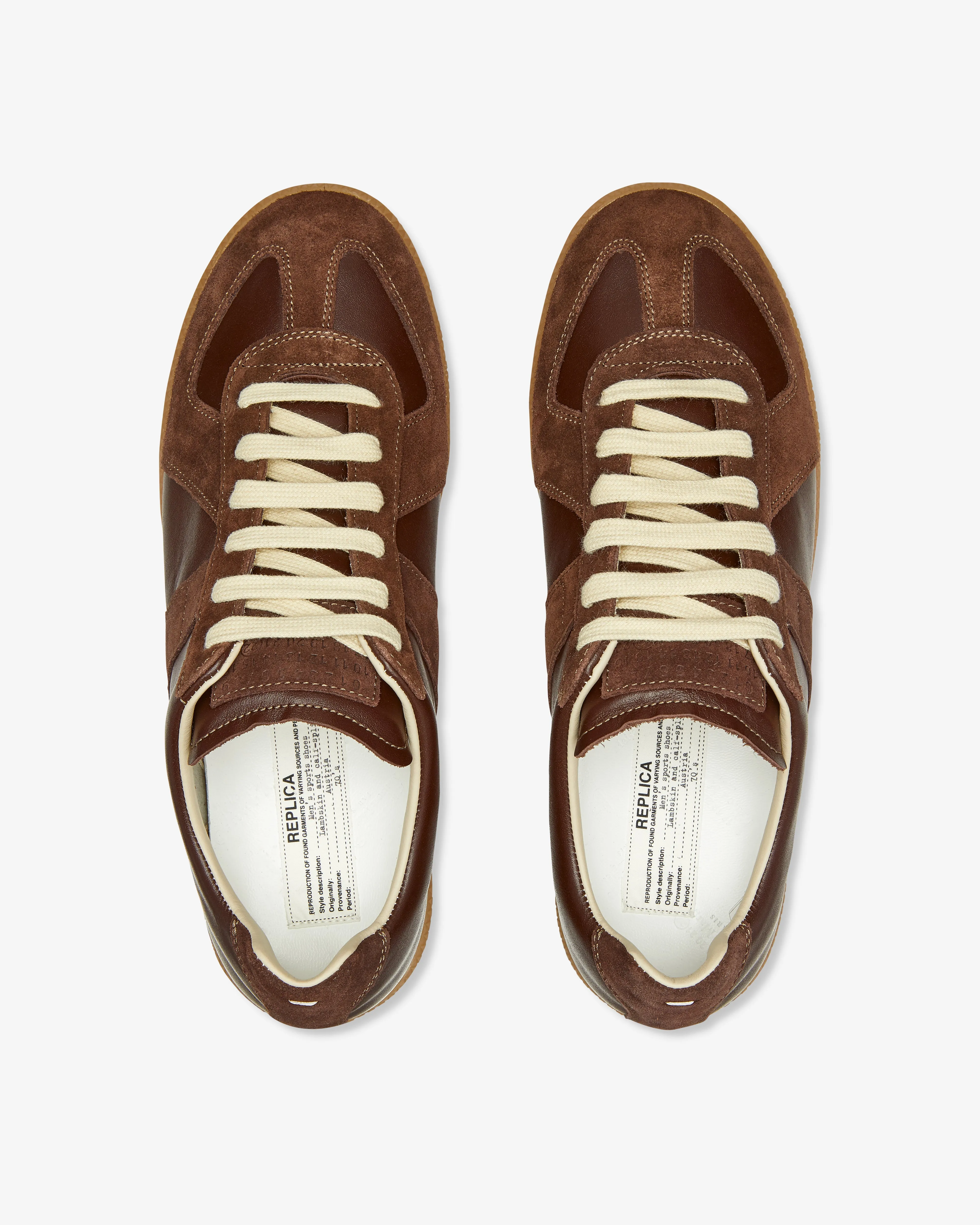 Maison Margiela - Men's Replica Sneakers - (Chic Brown)