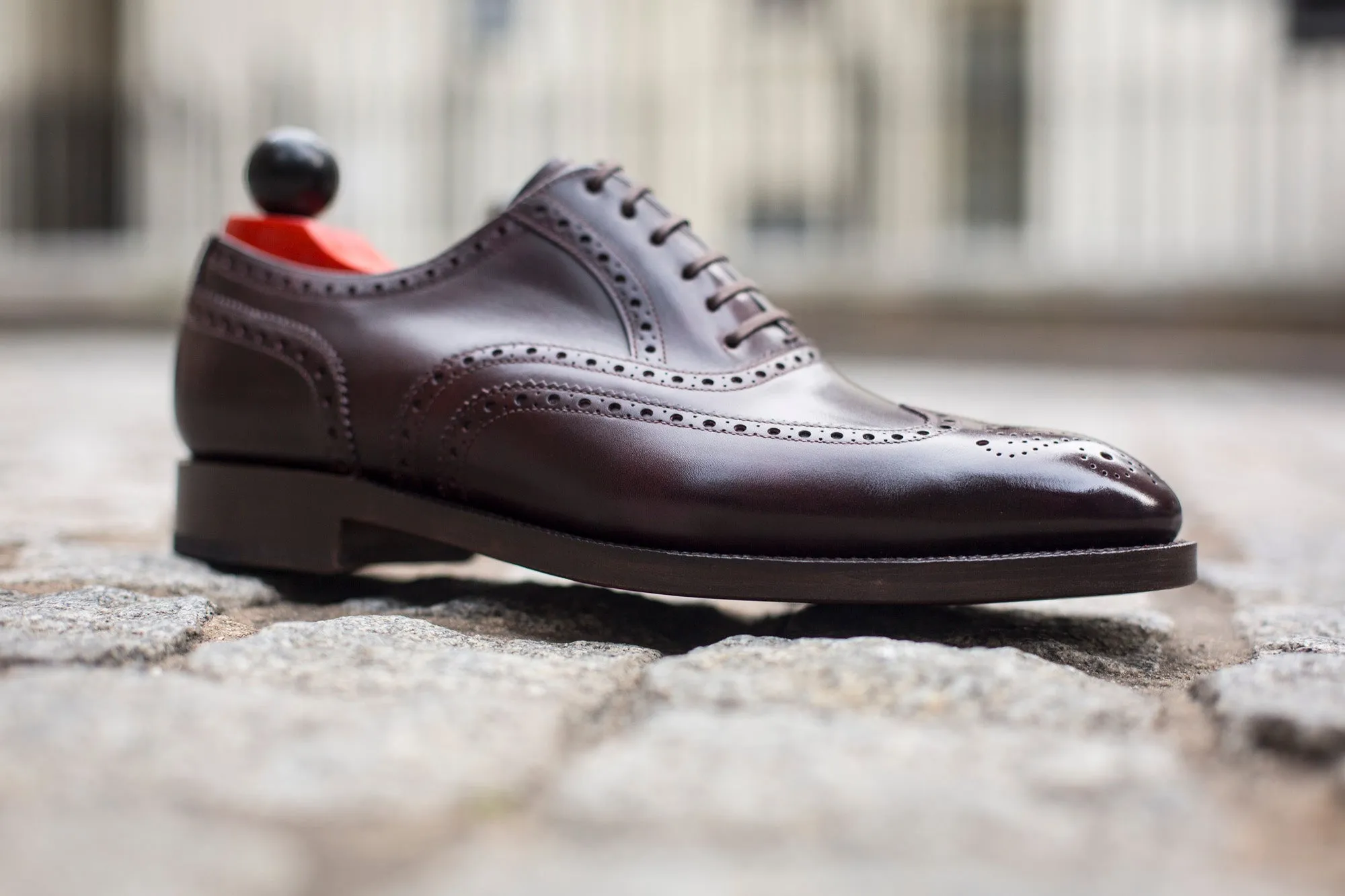 McClure - MTO - Plum Museum Calf - NGT Last - Double Leather Sole