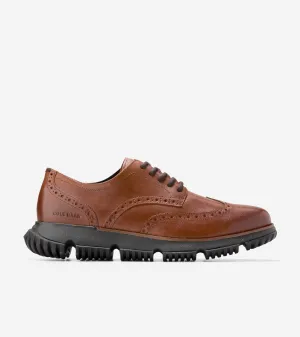 Men's 4.ZERØGRAND Wingtip Winter Oxfords