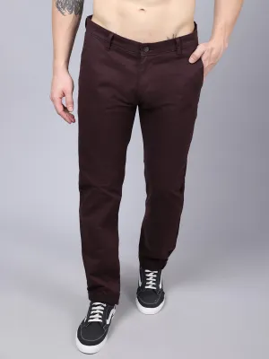 Mens Wine Trouser