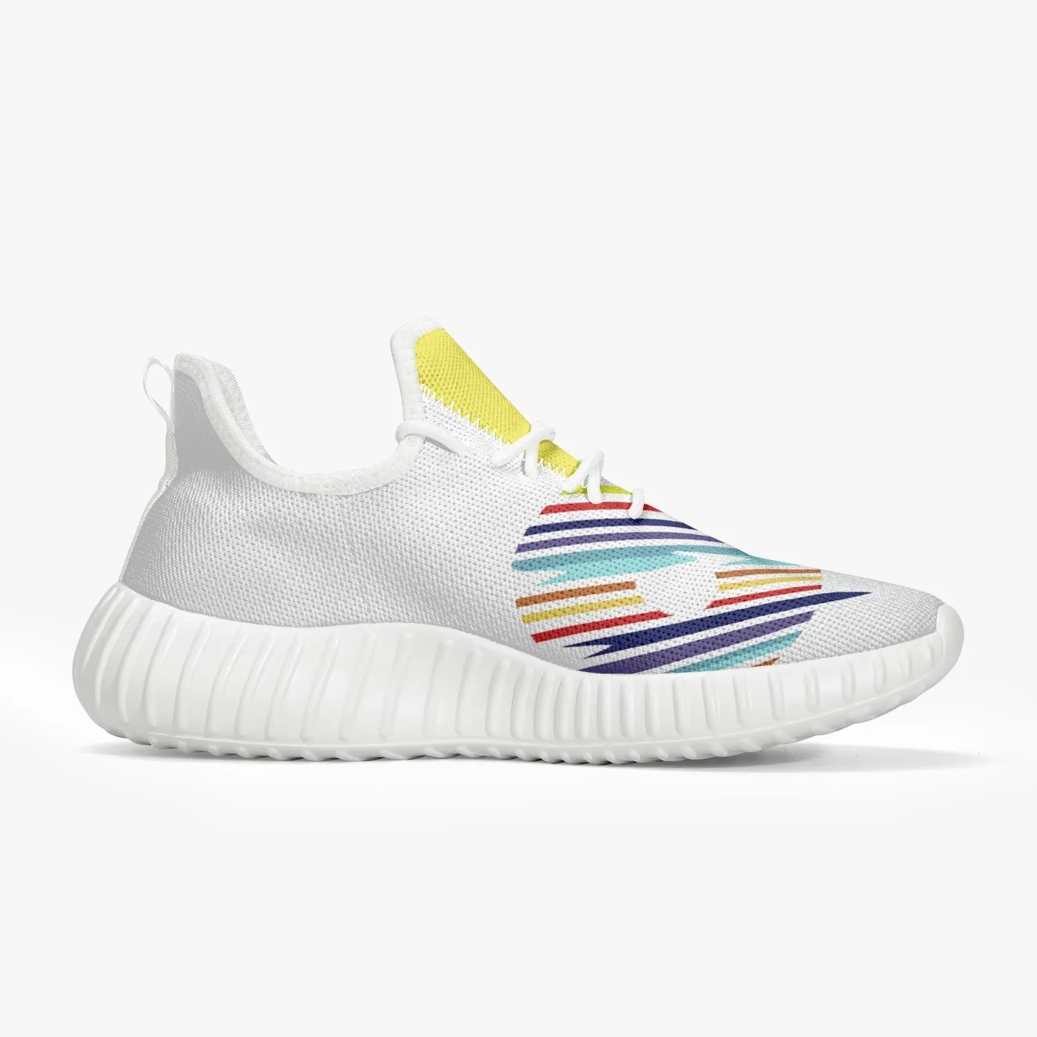 Mesh Knit Sneakers -Rainbow