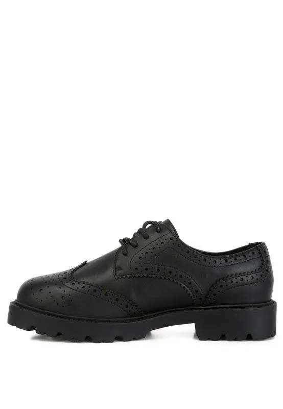 Milou Lug Sole Derby Shoes