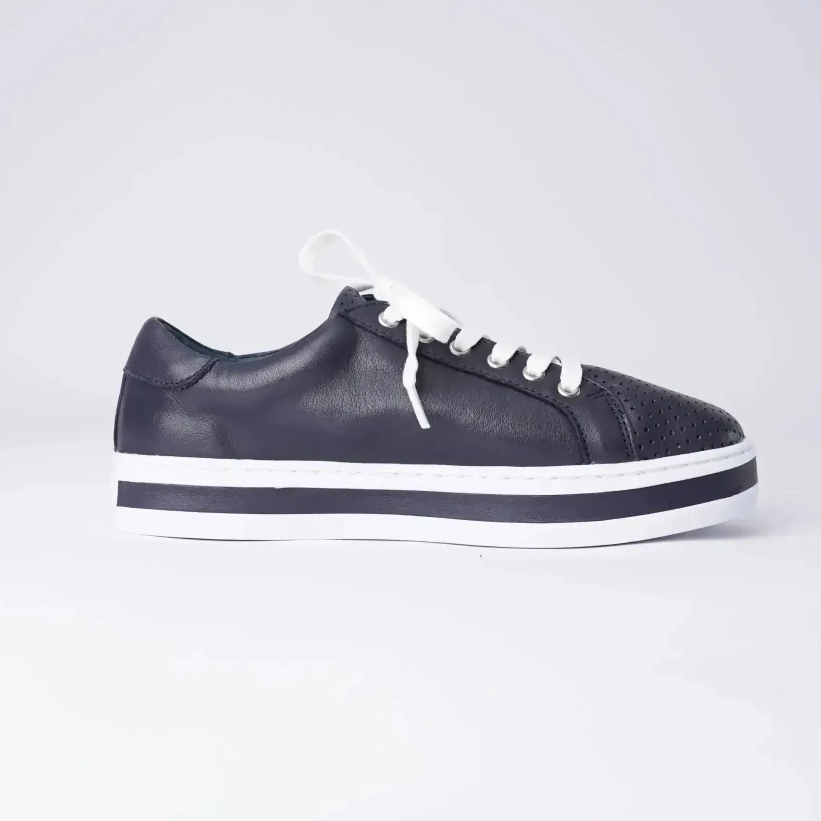 Paradise Deep Ocean Leather Sneakers