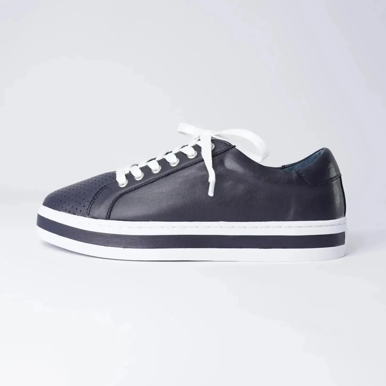 Paradise Deep Ocean Leather Sneakers