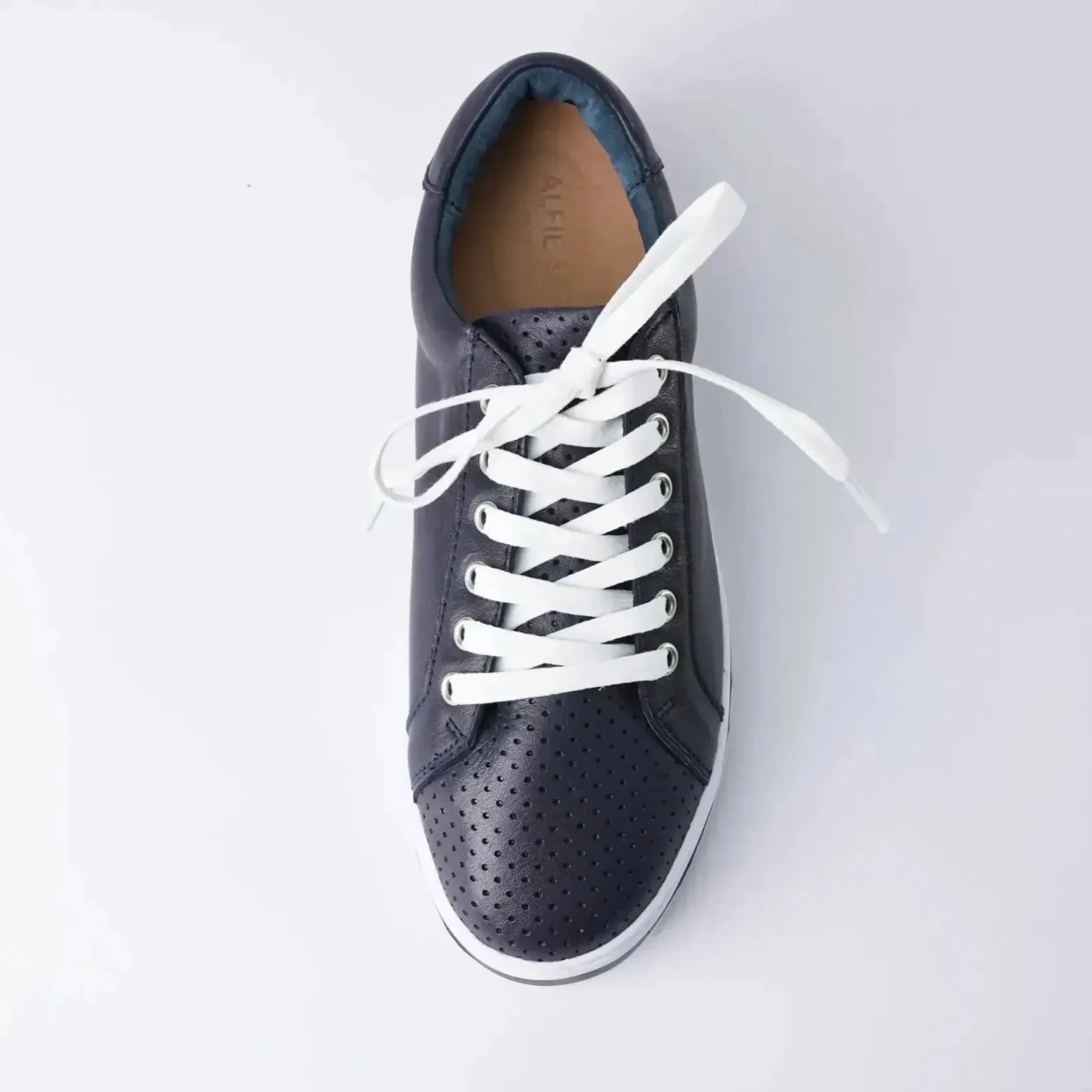 Paradise Deep Ocean Leather Sneakers