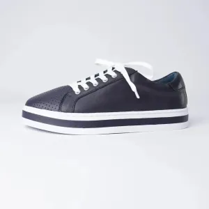 Paradise Deep Ocean Leather Sneakers