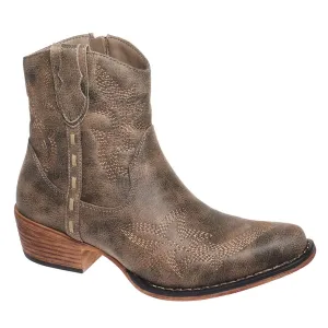 Pierre Dumas Women's Kaylee-9 Short Western Bootie - Taupe 89238-534