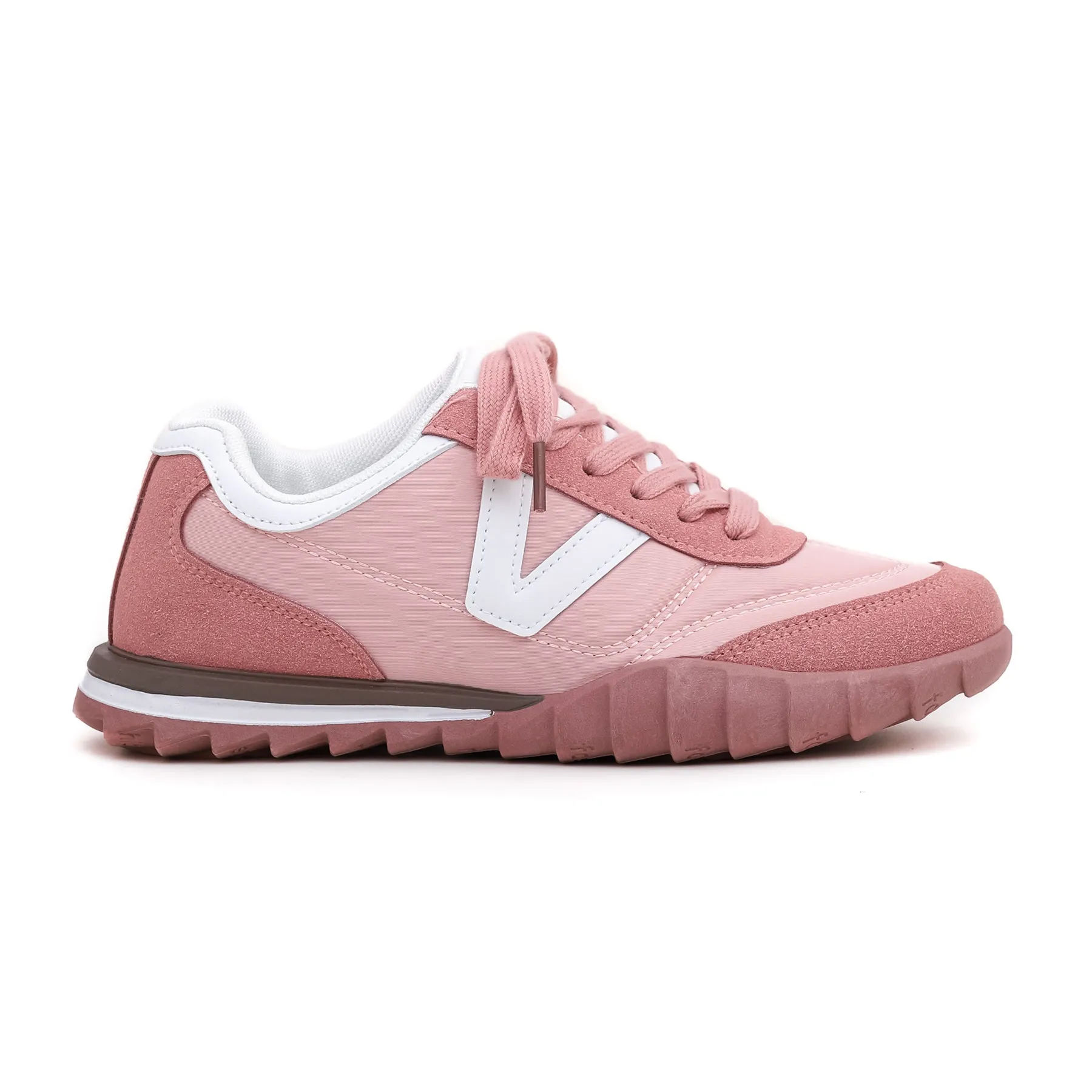 Pink Lace-Up Trainers AT7245