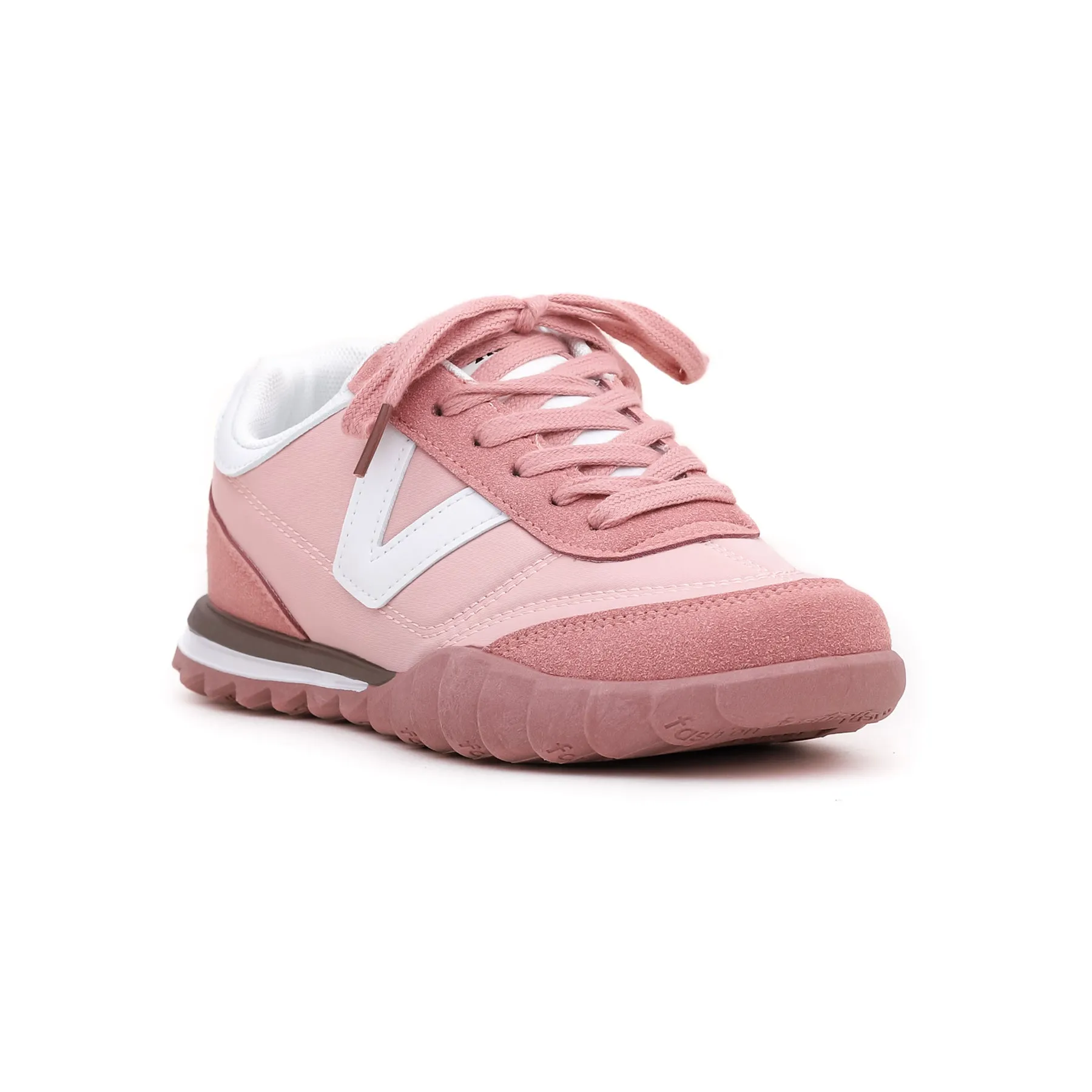 Pink Lace-Up Trainers AT7245